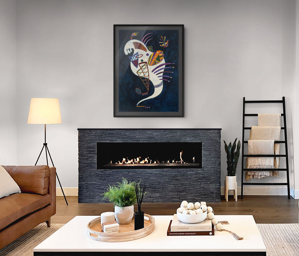 Couple à cheval - Vassily Kandinsky - Toile premium 430g (qualité galerie)