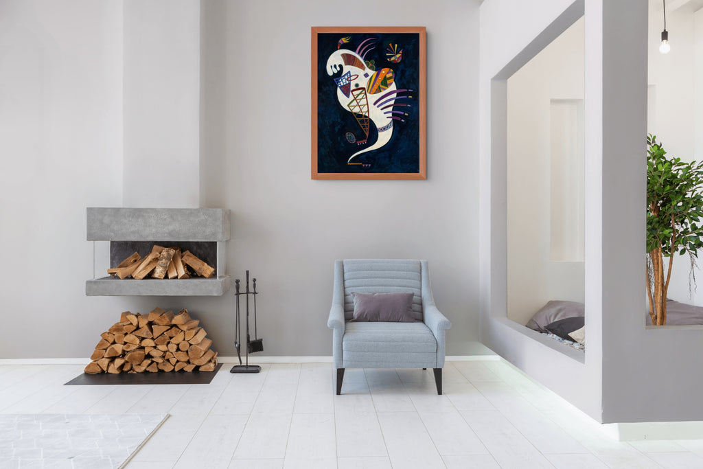 Couple à cheval - Vassily Kandinsky - Toile premium 430g (qualité galerie)