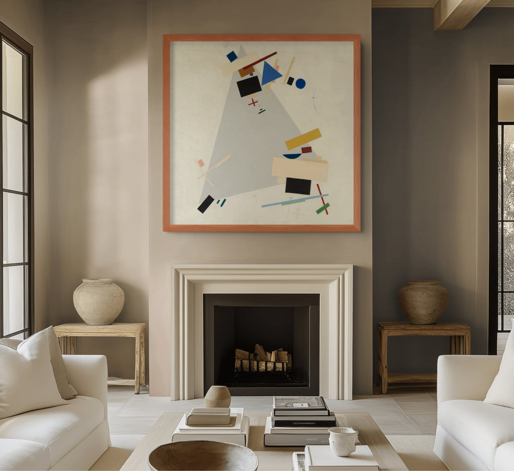 Suprematismo dinámico n.º 57 - Kazimir Malévich - Lienzo premium 430g (calidad de galeria)