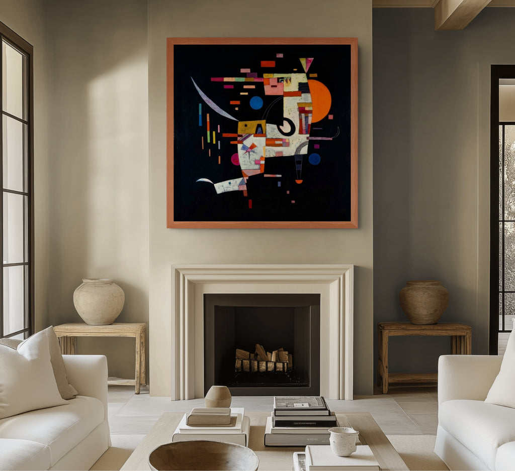 Rigidez suave - Wassily Kandinsky - Lienzo premium 430g (calidad de galeria)