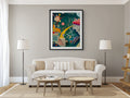 Forma de cuerno - Wassily Kandinsky - Lienzo premium 430g (calidad de galeria)