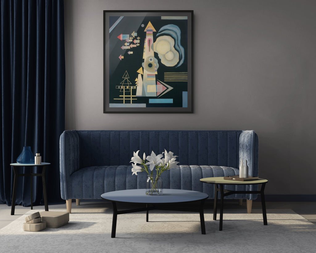Couple à cheval - Vassily Kandinsky - Toile premium 430g (qualité galerie)