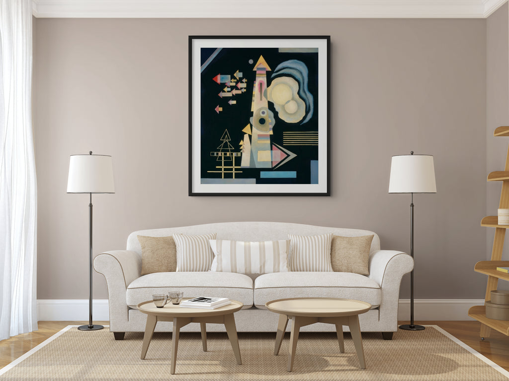 Couple à cheval - Vassily Kandinsky - Toile premium 430g (qualité galerie)