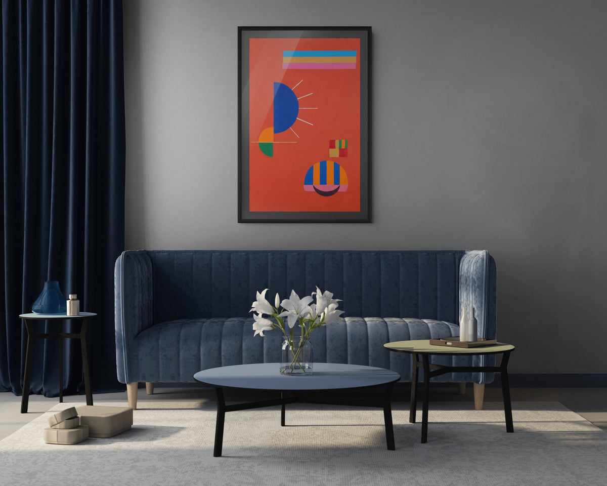 Corto - Wassily Kandinsky - Lienzo premium 430g (calidad de galeria)