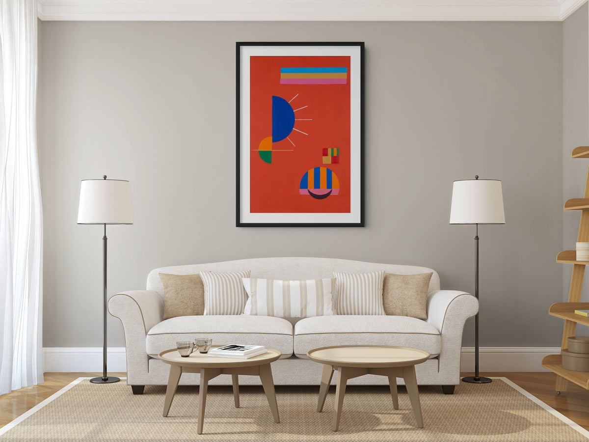 Corto - Wassily Kandinsky - Lienzo premium 430g (calidad de galeria)