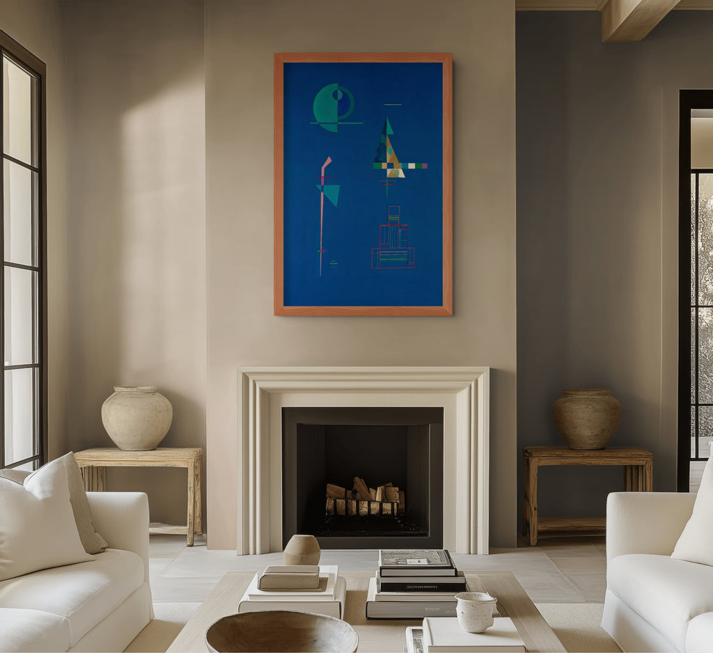 Indicación sutil - Wassily Kandinsky - Lienzo premium 430g (calidad de galeria)