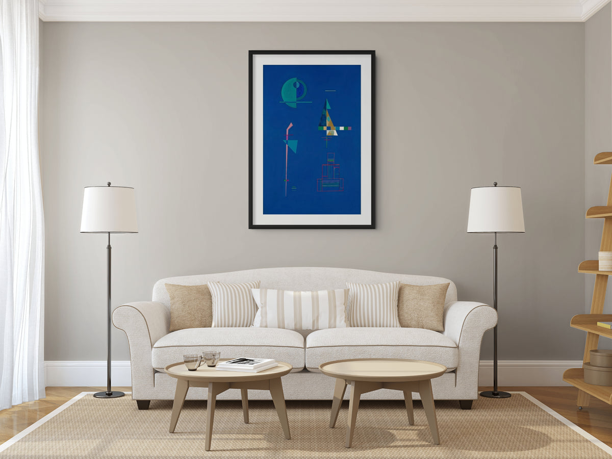 Indicación sutil - Wassily Kandinsky - Lienzo premium 430g (calidad de galeria)