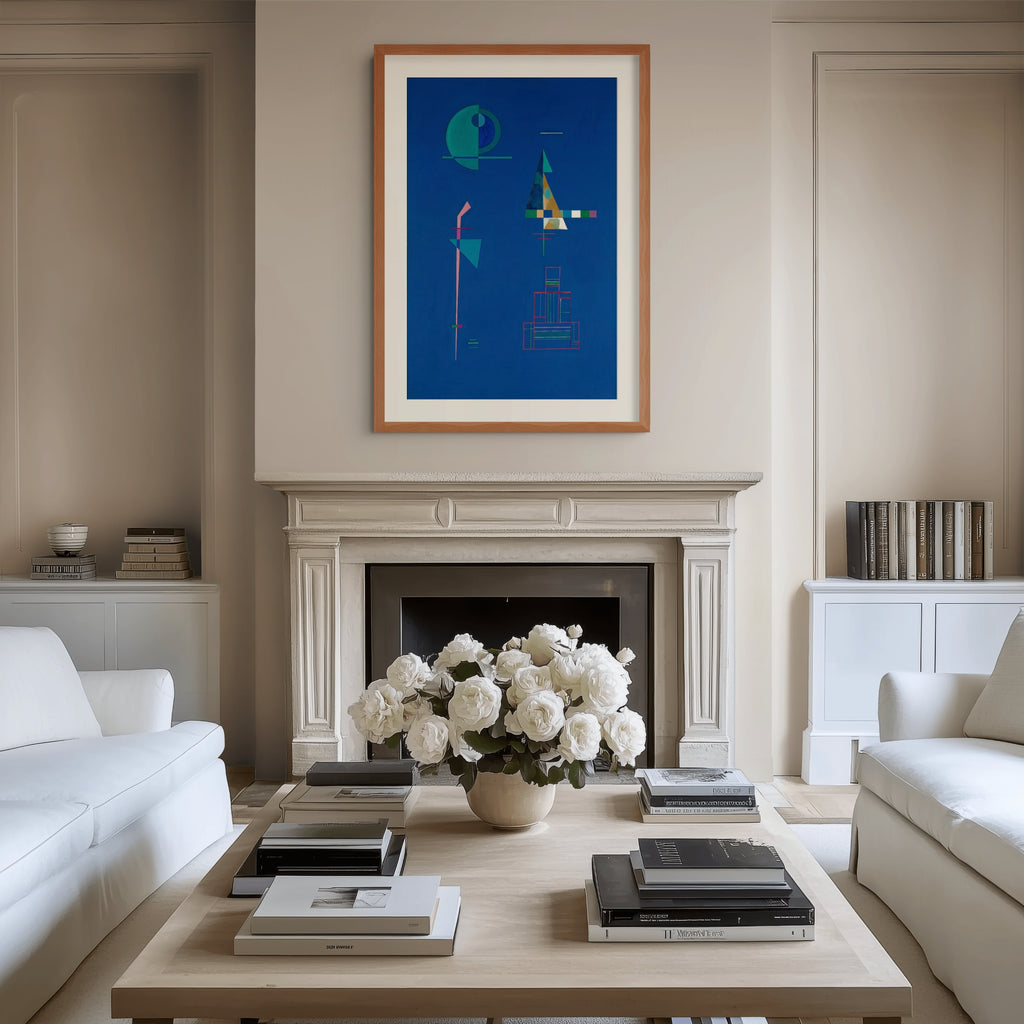 Indicación sutil - Wassily Kandinsky - Lienzo premium 430g (calidad de galeria)