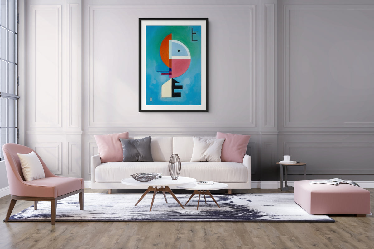 Couple à cheval - Vassily Kandinsky - Toile premium 430g (qualité galerie)