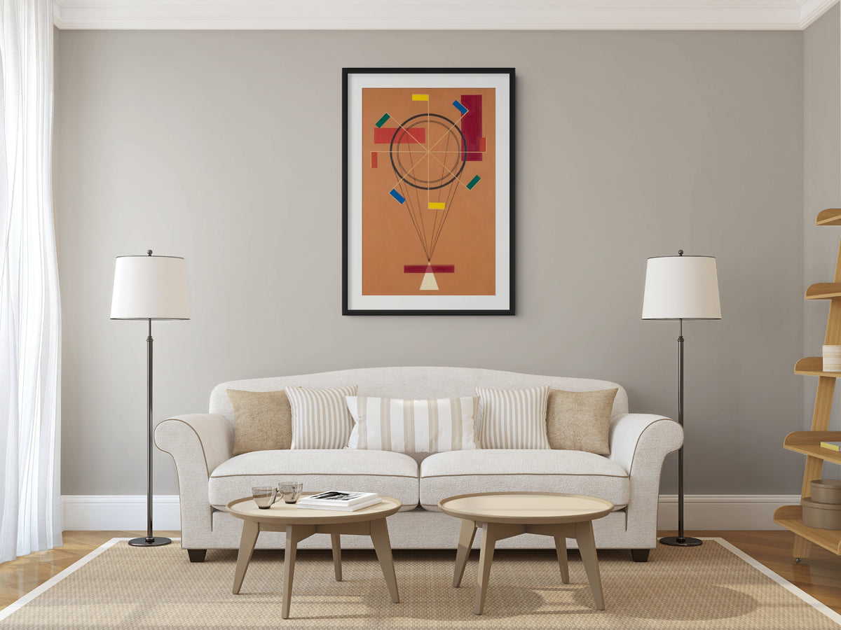 Couple à cheval - Vassily Kandinsky - Toile premium 430g (qualité galerie)