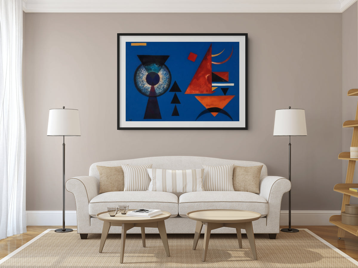 Couple à cheval - Vassily Kandinsky - Toile premium 430g (qualité galerie)