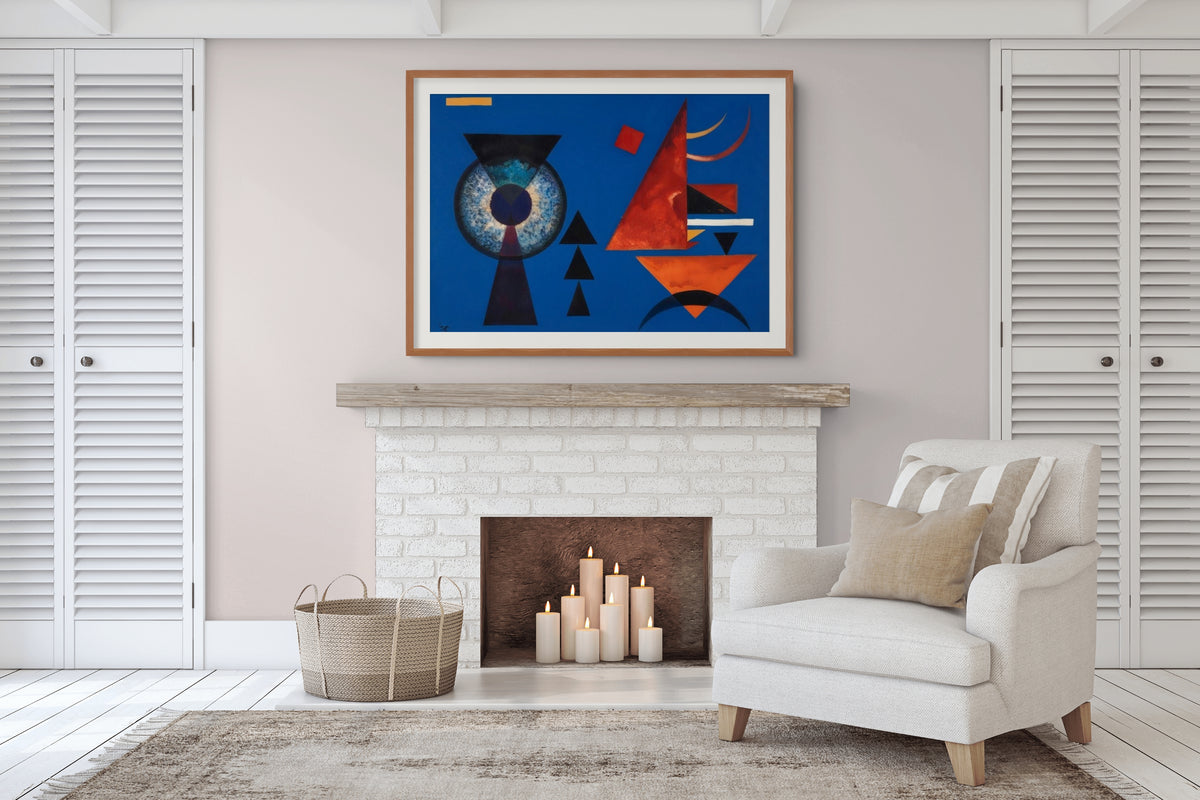 Couple à cheval - Vassily Kandinsky - Toile premium 430g (qualité galerie)