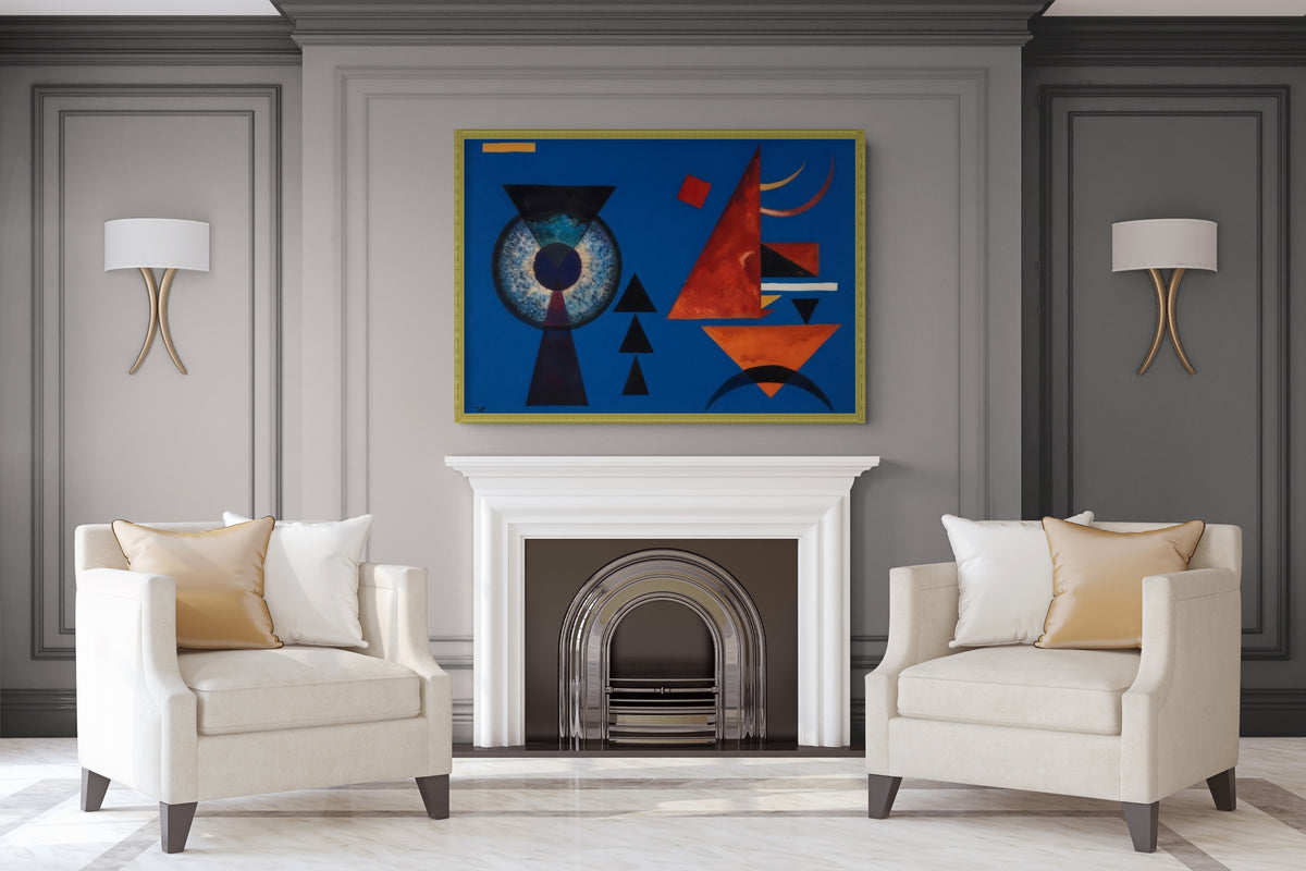 Couple à cheval - Vassily Kandinsky - Toile premium 430g (qualité galerie)