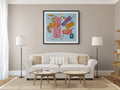 Mundo azul - Wassily Kandinsky - Lienzo premium 430g (calidad de galeria)