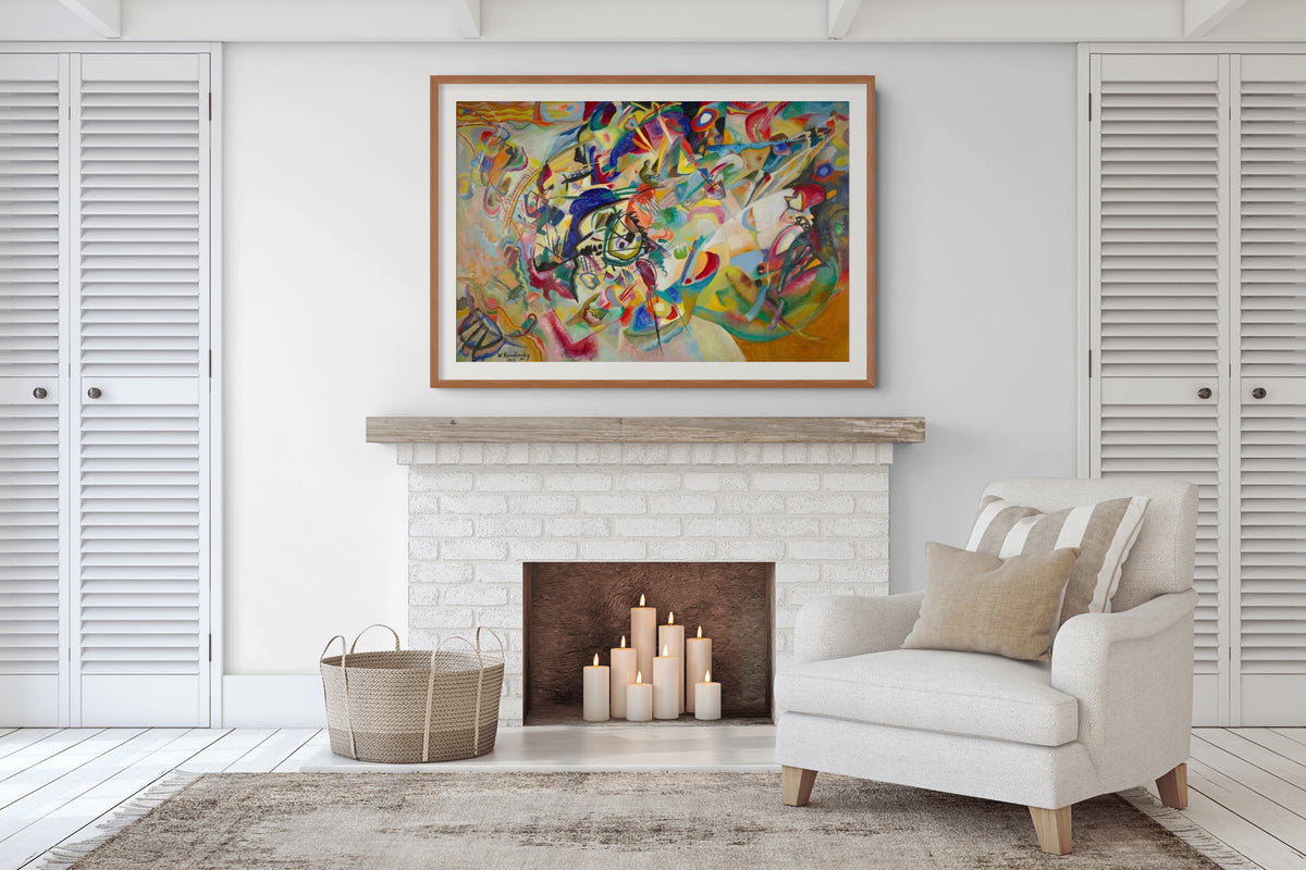 Couple à cheval - Vassily Kandinsky - Toile premium 430g (qualité galerie)