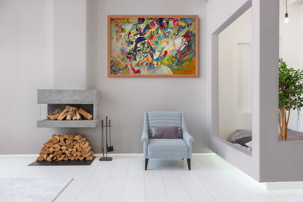 Couple à cheval - Vassily Kandinsky - Toile premium 430g (qualité galerie)
