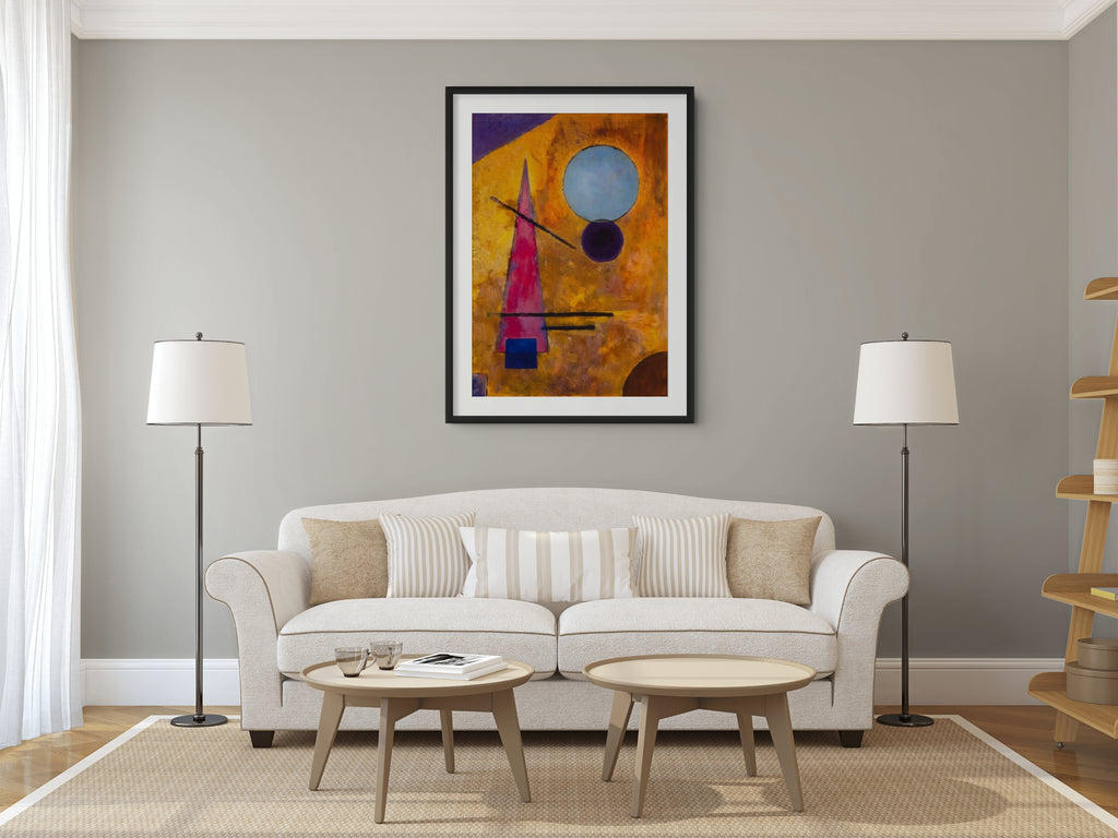 Couple on Horseback - Wassily Kandinsky - Premium 430g canvas (gallery quality)