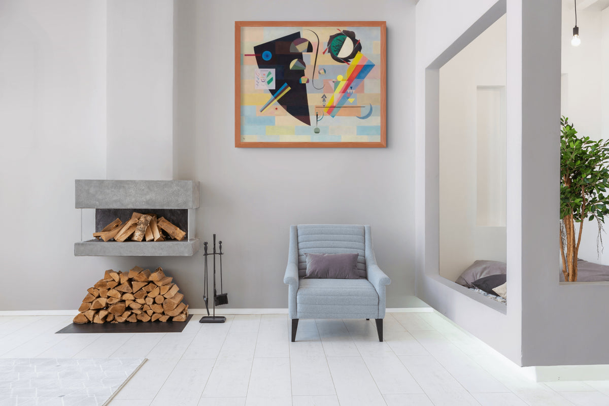 Couple à cheval - Vassily Kandinsky - Toile premium 430g (qualité galerie)