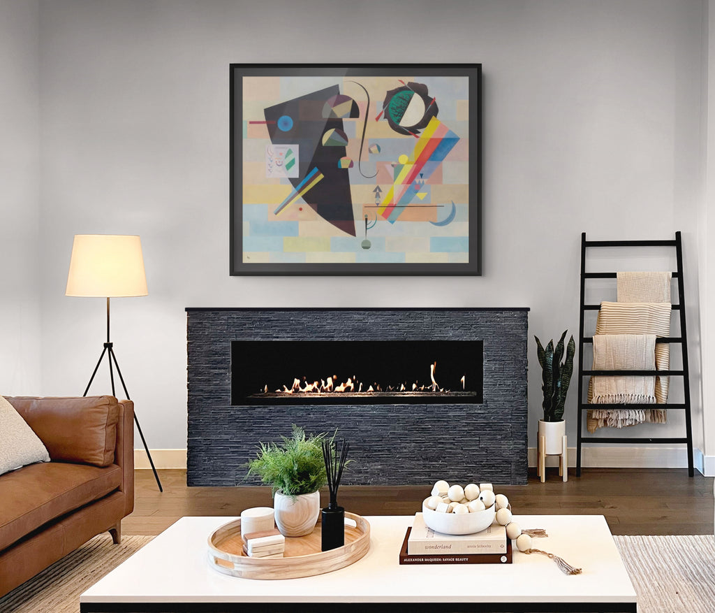 Couple à cheval - Vassily Kandinsky - Toile premium 430g (qualité galerie)