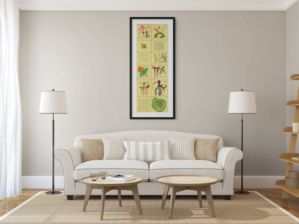 Pequeñeces dulces - Wassily Kandinsky - Lienzo premium 430g (calidad de galeria)