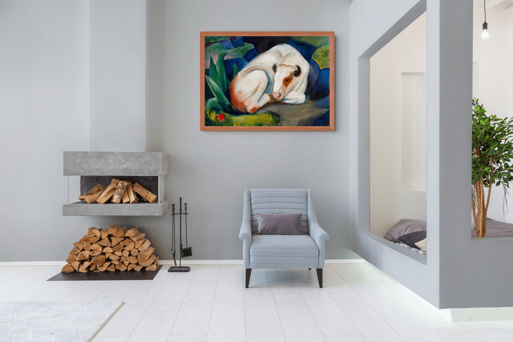 Playing Forms - Franz Marc - Premium Canvas 430g (gallery quality)
