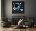 Varios círculos - Wassily Kandinsky - Lienzo premium 430g (calidad de galeria)