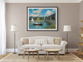 El puente de Argenteuil II - Claude Monet - Lienzo premium 430g (calidad de galeria)