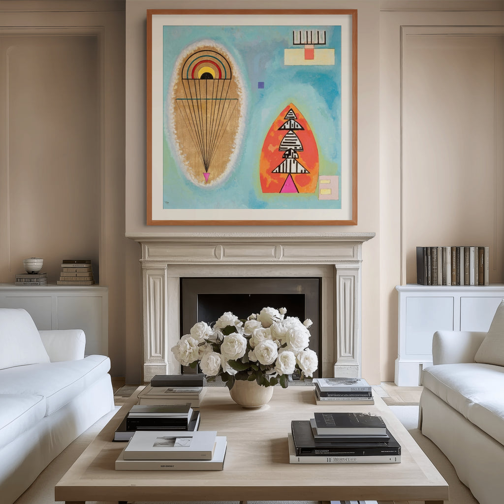 Couple à cheval - Vassily Kandinsky - Toile premium 430g (qualité galerie)