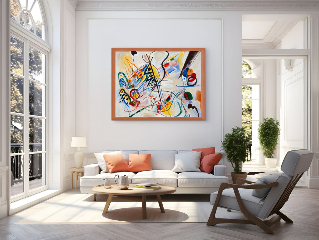 Couple on Horseback - Wassily Kandinsky - Premium 430g canvas (gallery quality)