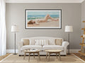 Desnudo en la playa - John William Godward - Lienzo premium 430g (calidad de galeria)