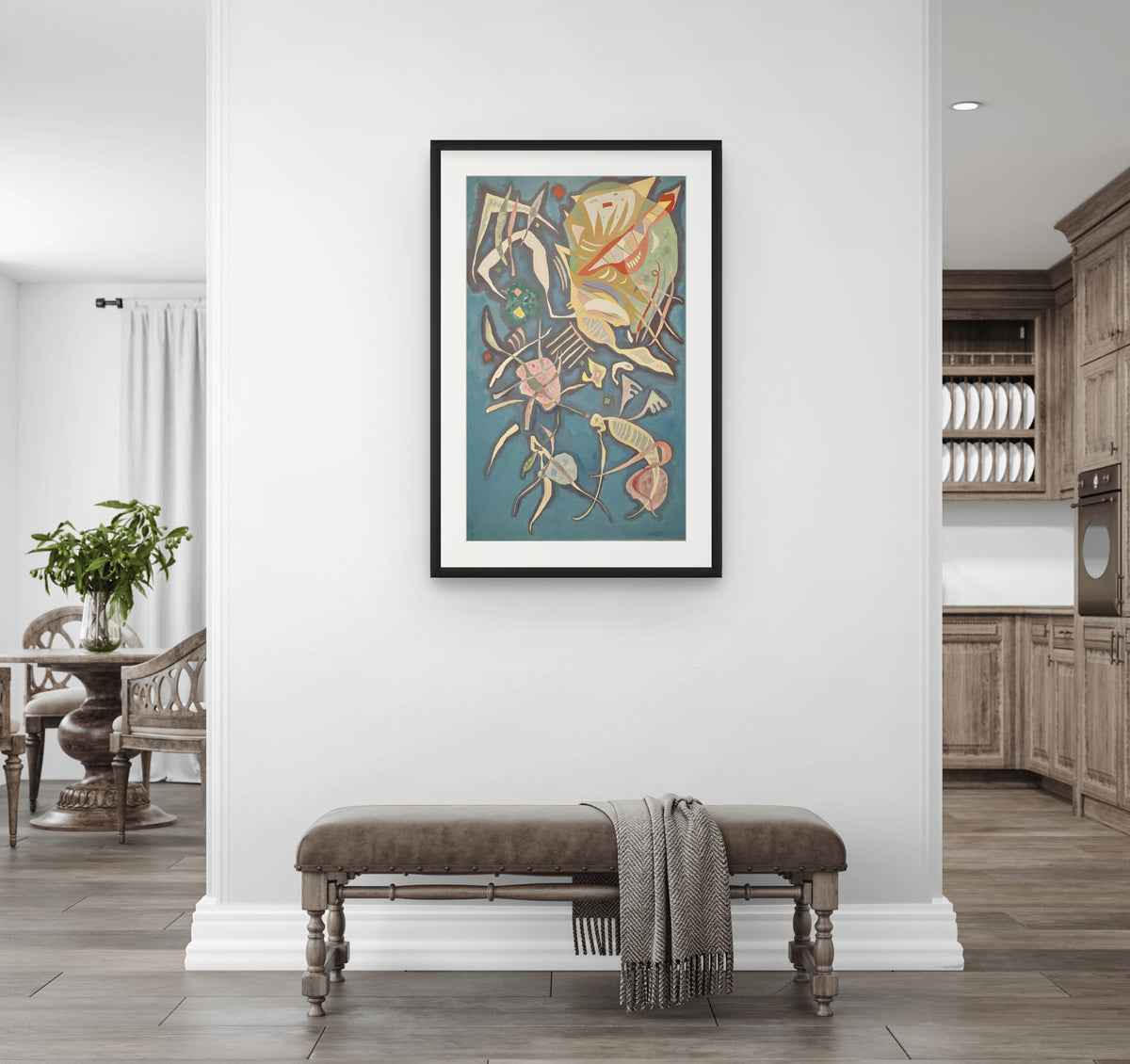 Composition - Wassily Kandinsky - Premium Canvas 430g (gallery quality)