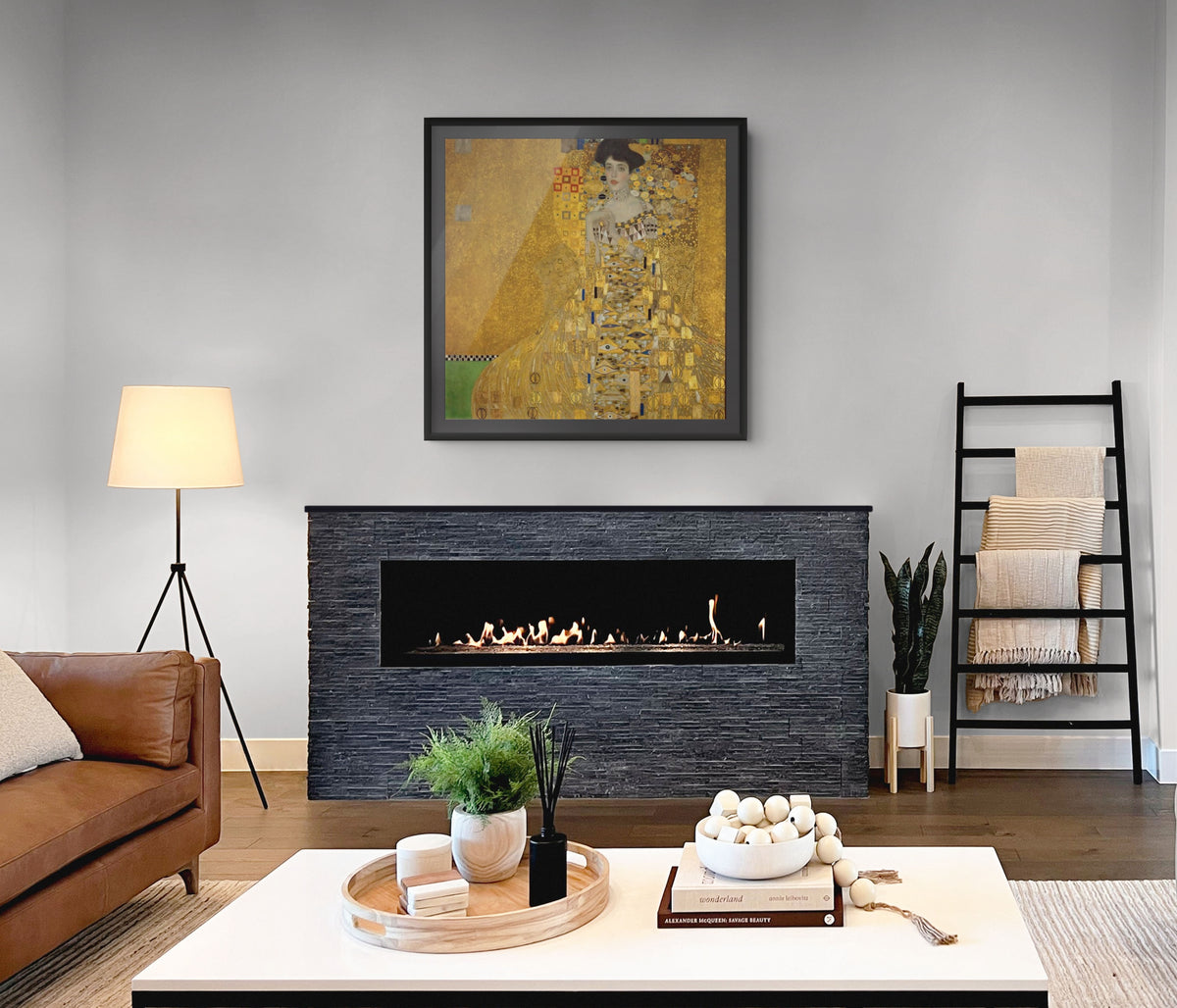 Portrait of Adele Bloch-Bauer I - Gustav Klimt - Premium Canvas 430g (gallery quality)