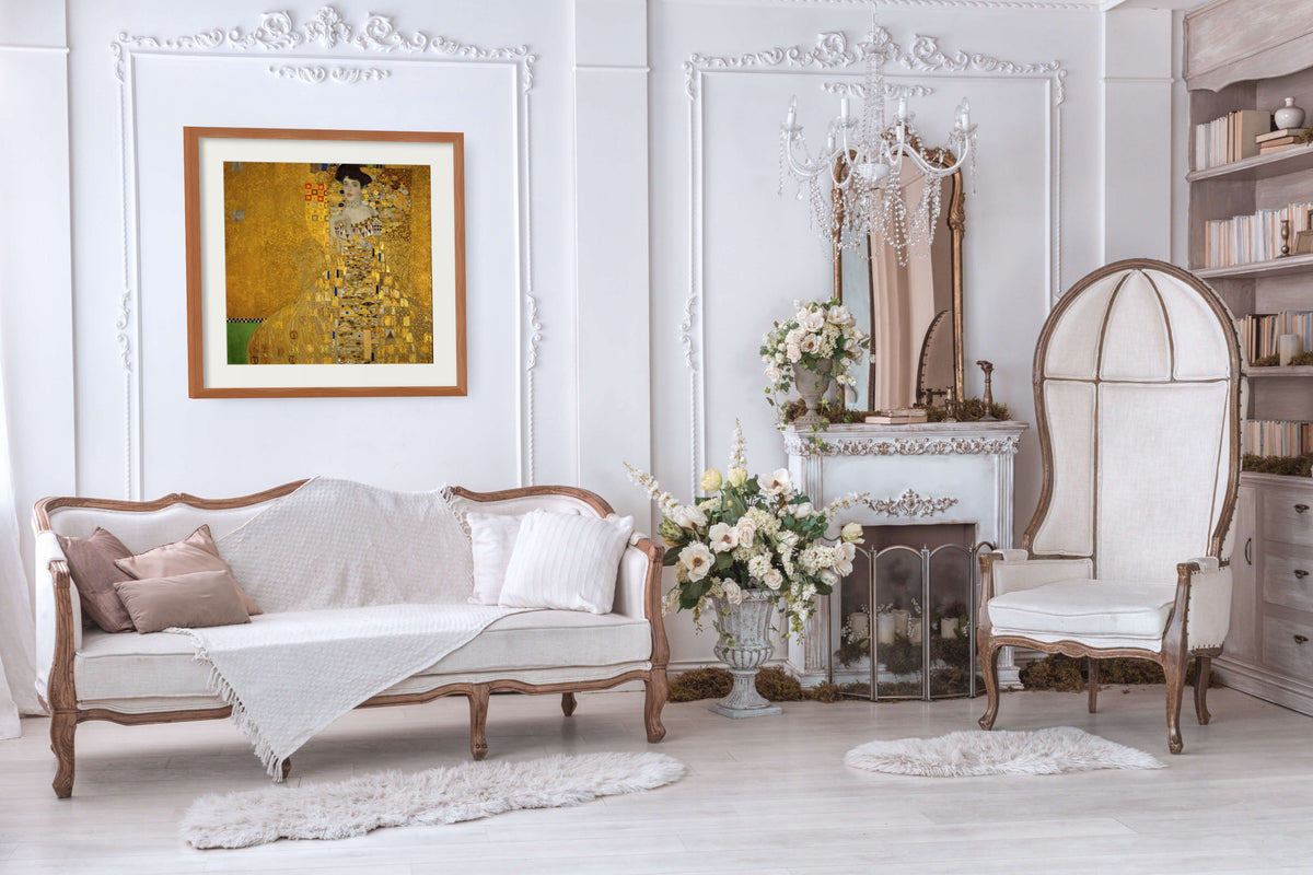 Portrait of Adele Bloch-Bauer I - Gustav Klimt - Premium Canvas 430g (gallery quality)
