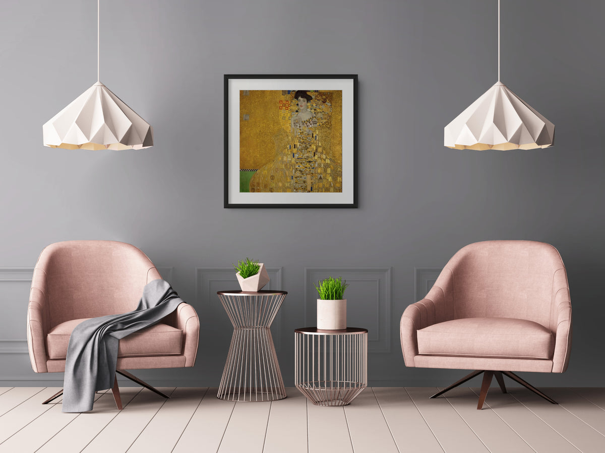 Portrait of Adele Bloch-Bauer I - Gustav Klimt - Premium Canvas 430g (gallery quality)