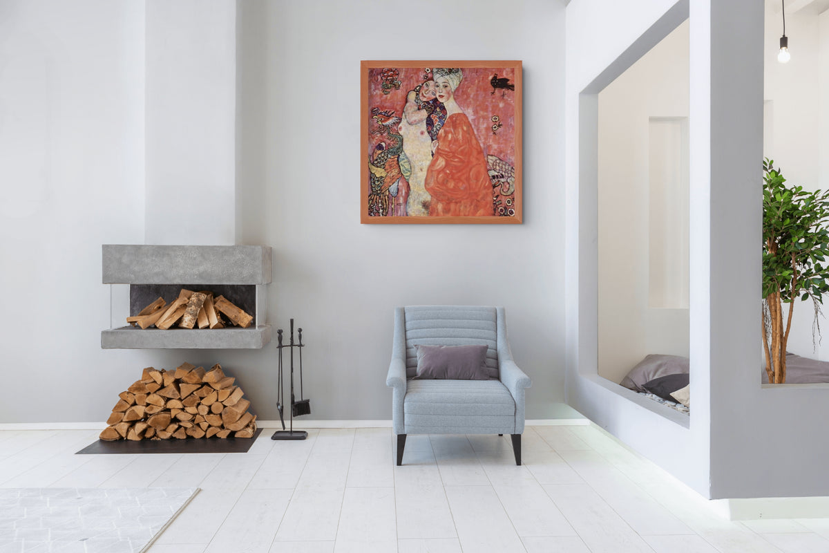 The Kiss - Edvard Munch - Premium canvas 430g (gallery quality)