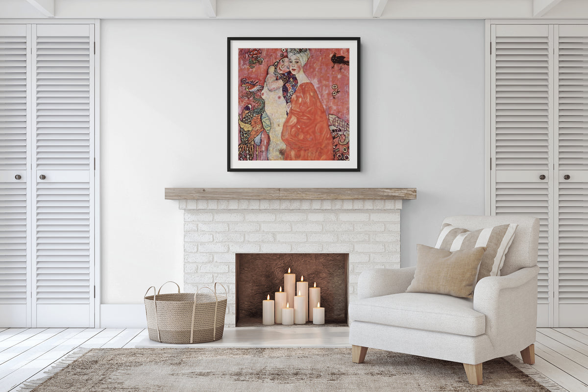 The Kiss - Edvard Munch - Premium canvas 430g (gallery quality)