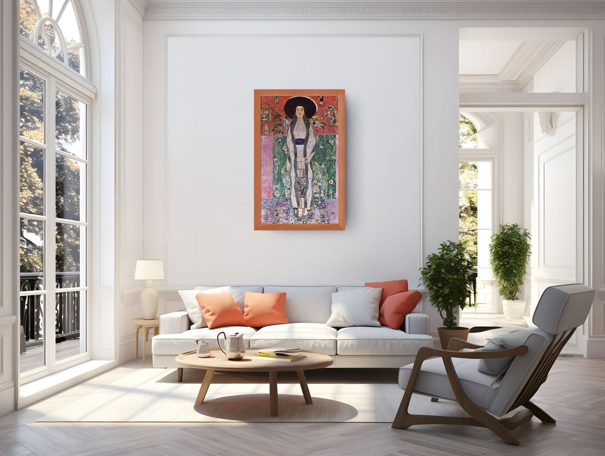 Portrait of Adele - Gustav Klimt - Premium Canvas 430g (gallery quality)