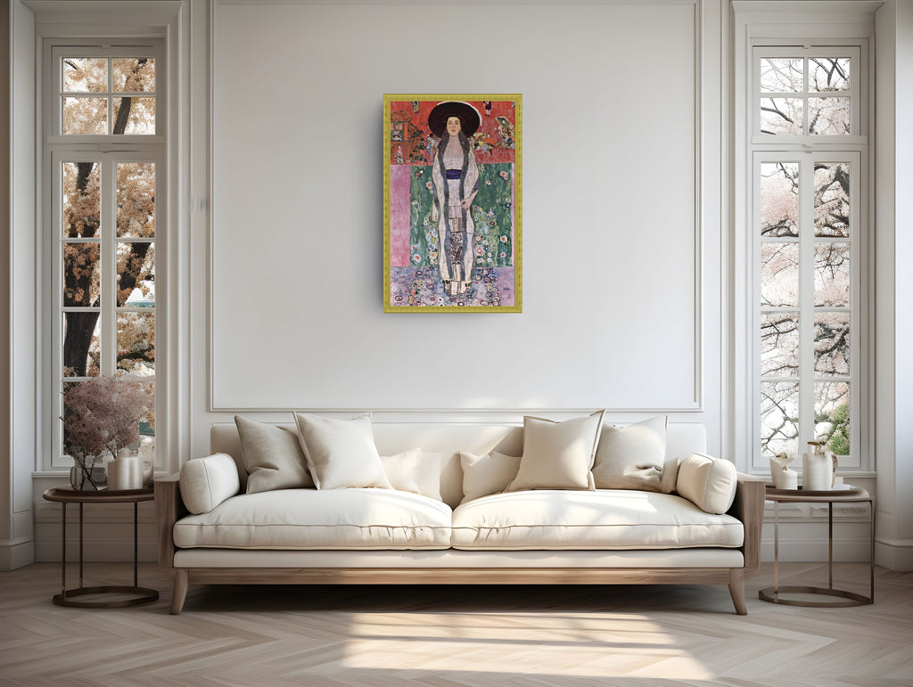 Portrait of Adele - Gustav Klimt - Premium Canvas 430g (gallery quality)