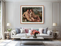 La caída del hombre - Hendrik Goltzius - Lienzo premium 430g (calidad de galeria)