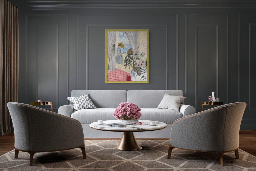 Las regatas de Niza - Henri Matisse - Lienzo premium 430g (calidad de galeria)