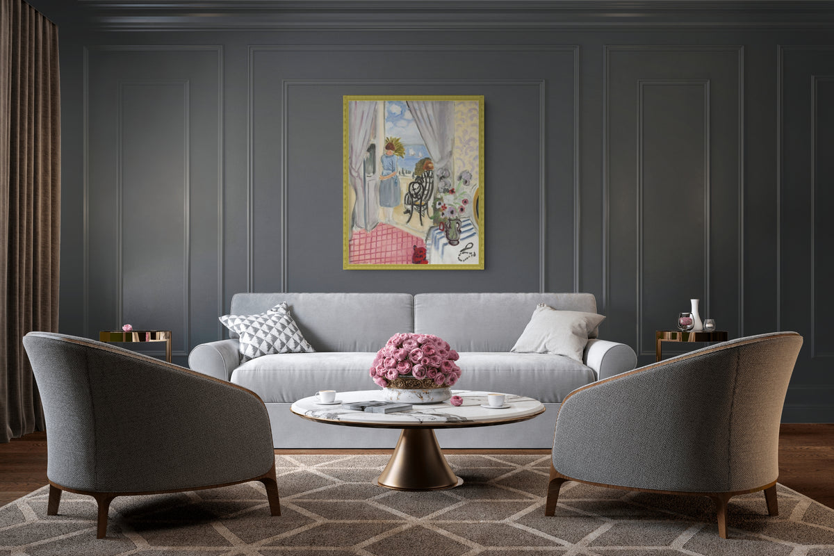 Las regatas de Niza - Henri Matisse - Lienzo premium 430g (calidad de galeria)