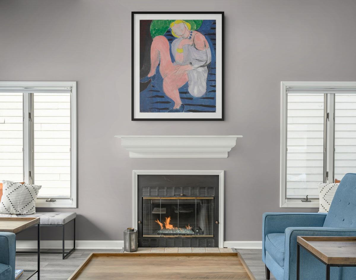The Kiss - Edvard Munch - Premium canvas 430g (gallery quality)