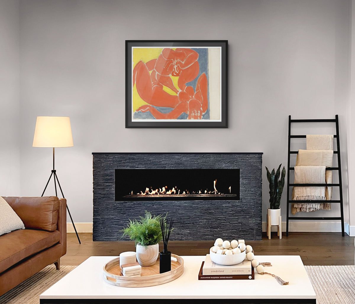 Ninfa and Faun Red - Henri Matisse - Premium canvas 430g (gallery quality)