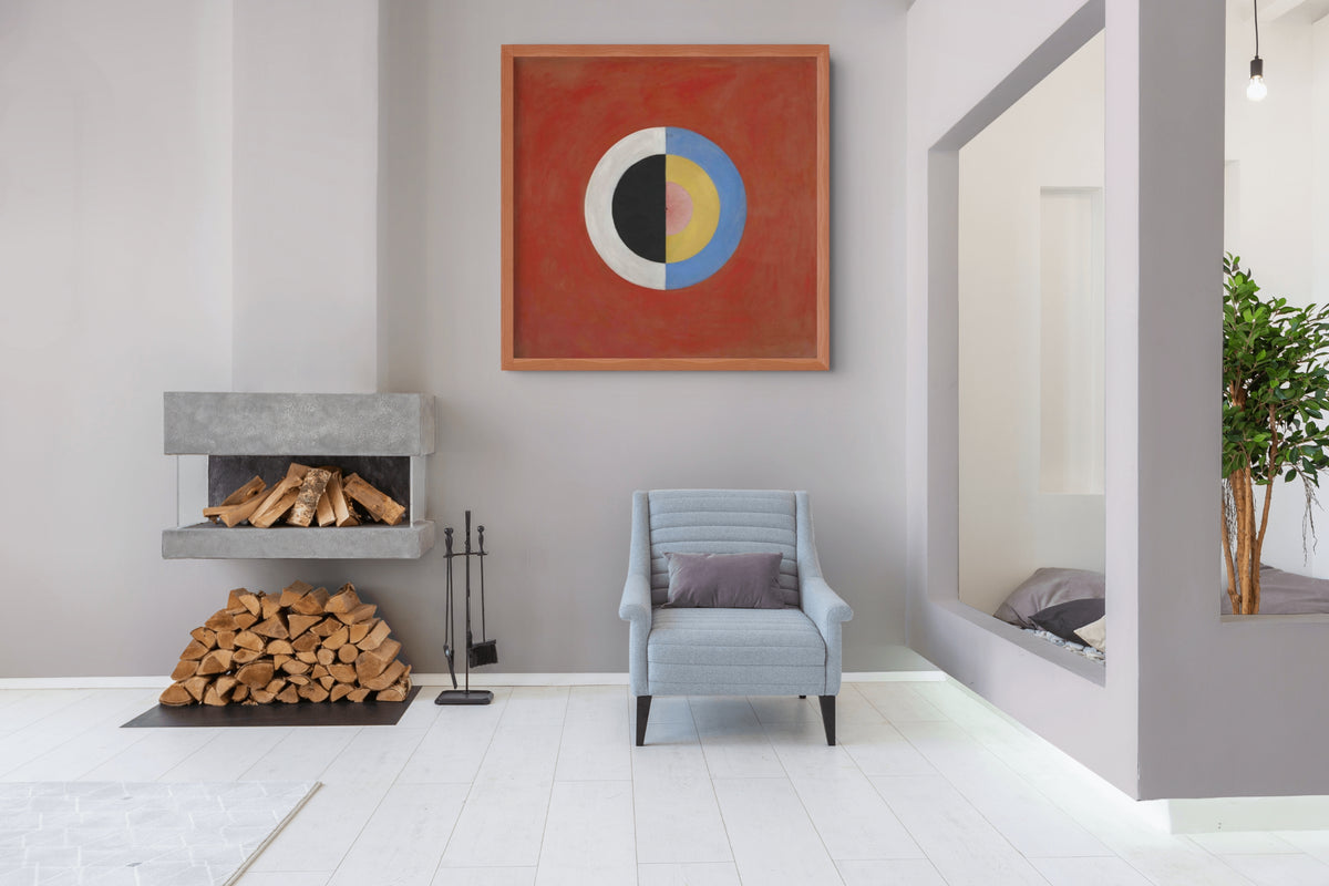 El cisne, n.º 17 - Hilma af Klint - Lienzo premium 430g (calidad de galeria)
