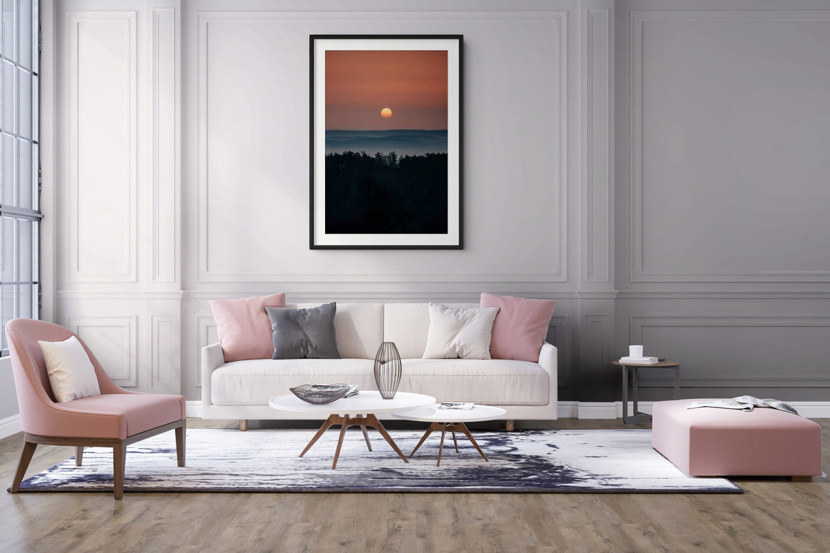 Cielo y Paisaje - Lienzo premium 430g (calidad de galeria)