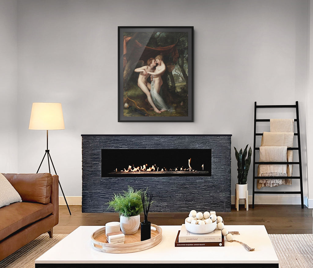 Le Baiser - Edvard Munch - Toile premium 430g (qualité galerie)