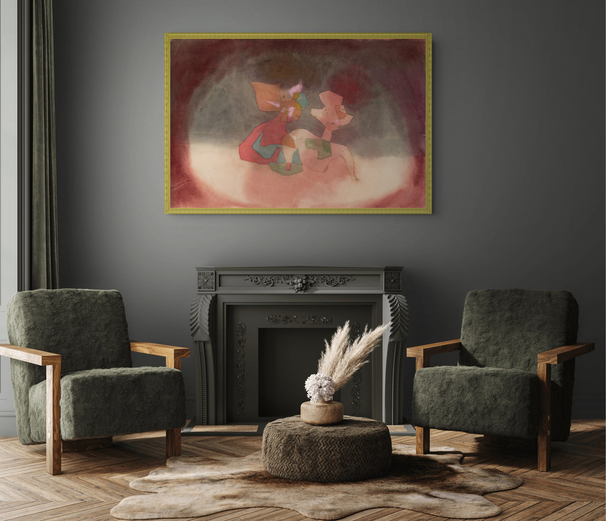 Angel applicant - Paul Klee - Premium canvas 430g (gallery quality)