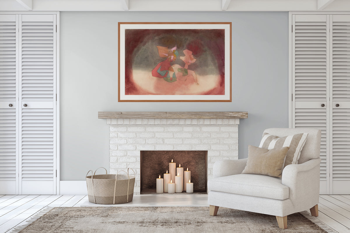 Angel applicant - Paul Klee - Premium canvas 430g (gallery quality)