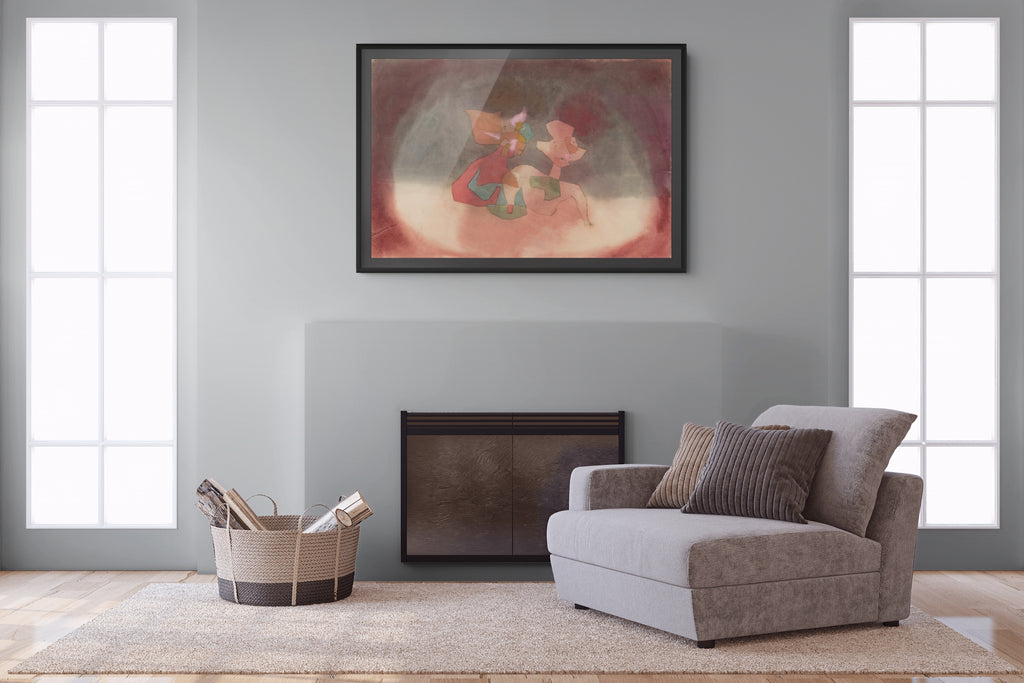 Angel applicant - Paul Klee - Premium canvas 430g (gallery quality)