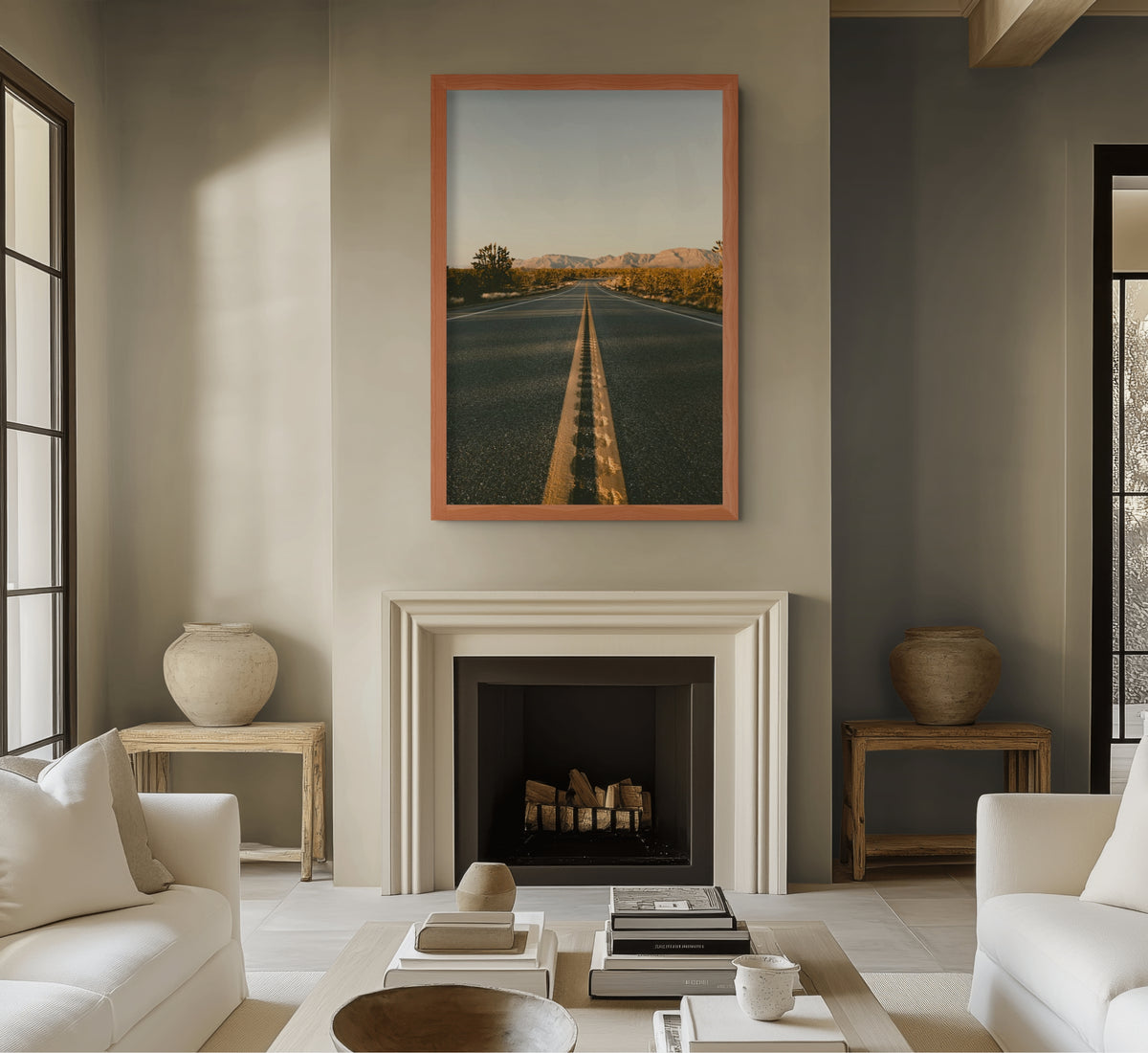 Cielo y Paisaje - Lienzo premium 430g (calidad de galeria)